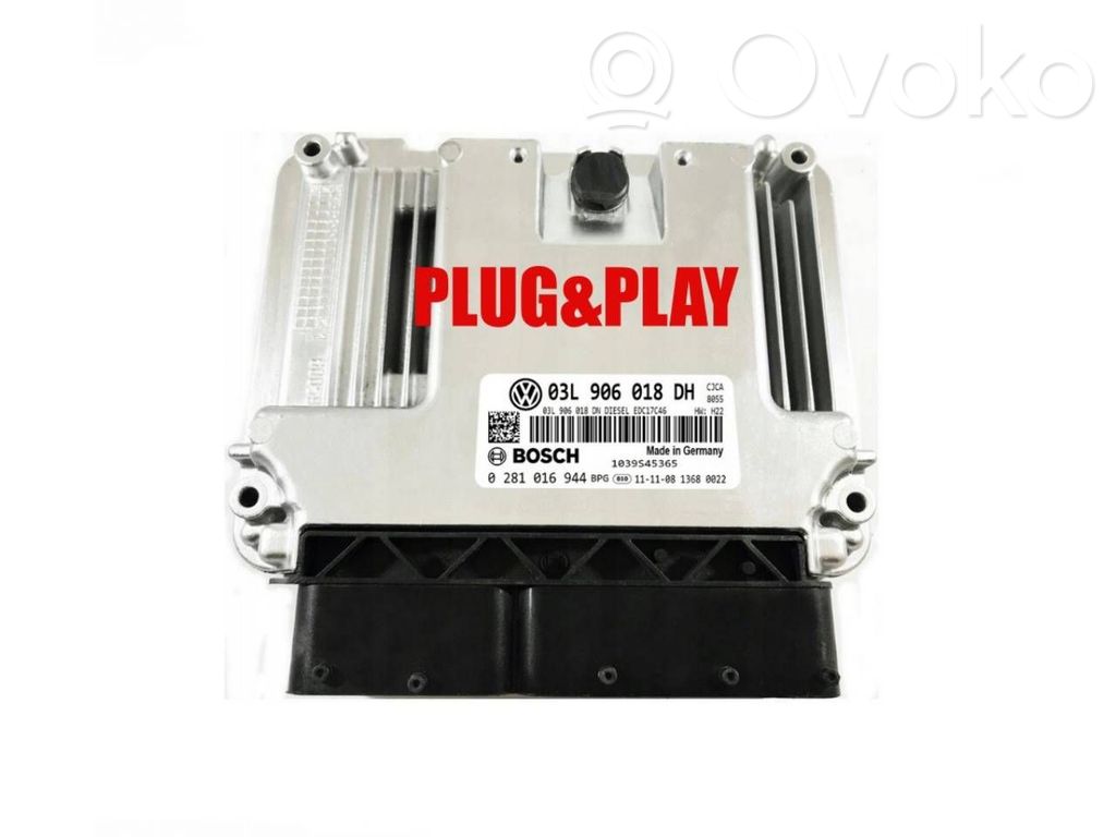 Engine control unit/module   03L906018DH,0281016944
