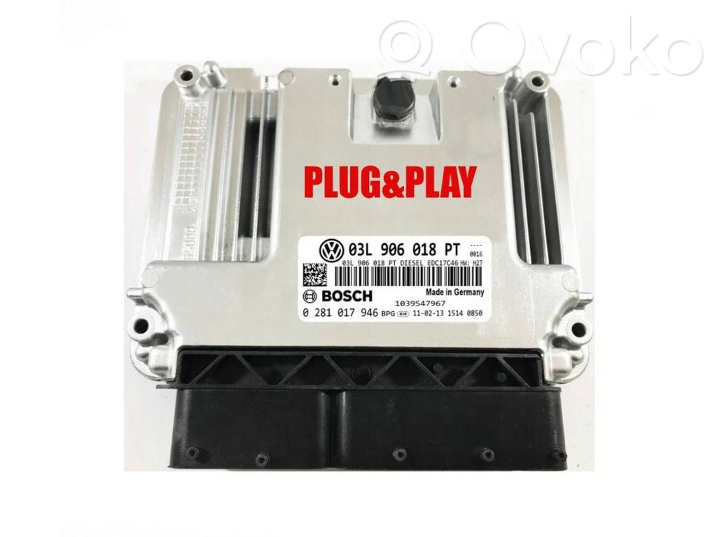 Volkswagen Golf Plus Komputer / Sterownik ECU silnika 