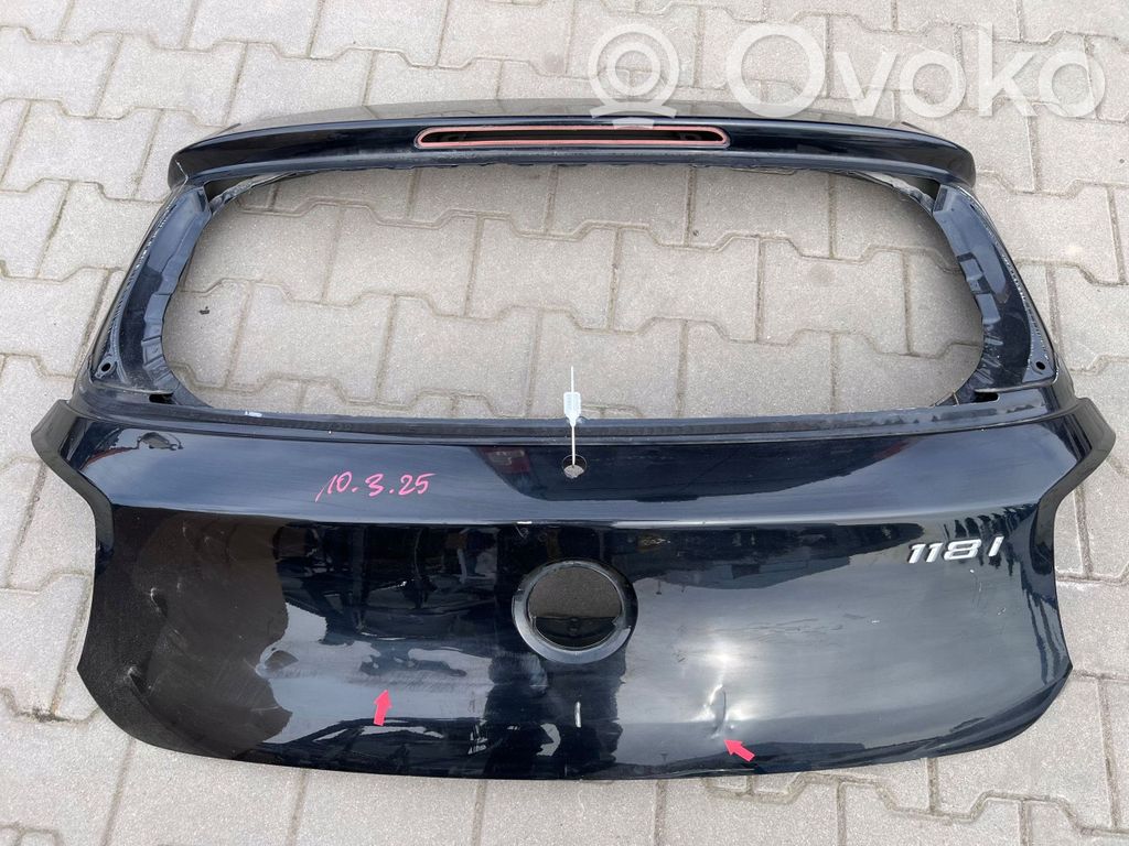 BMW 1 F20 F21 Aizmugurējais pārsegs (bagāžnieks) 