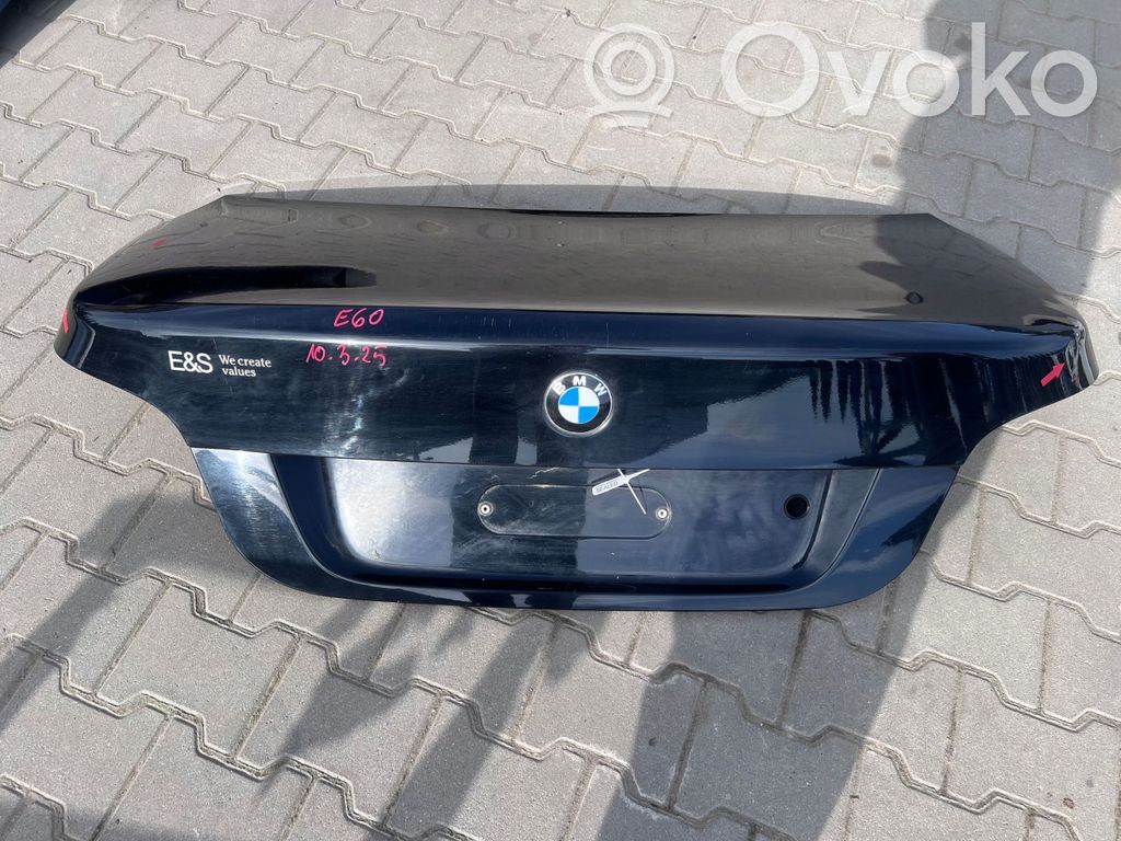 BMW 5 E60 E61 Aizmugurējais pārsegs (bagāžnieks) 