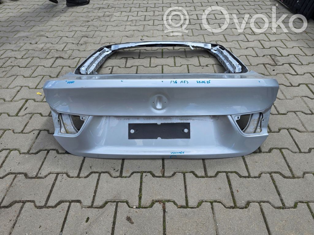 BMW 4 F36 Gran coupe Tylna klapa bagażnika 