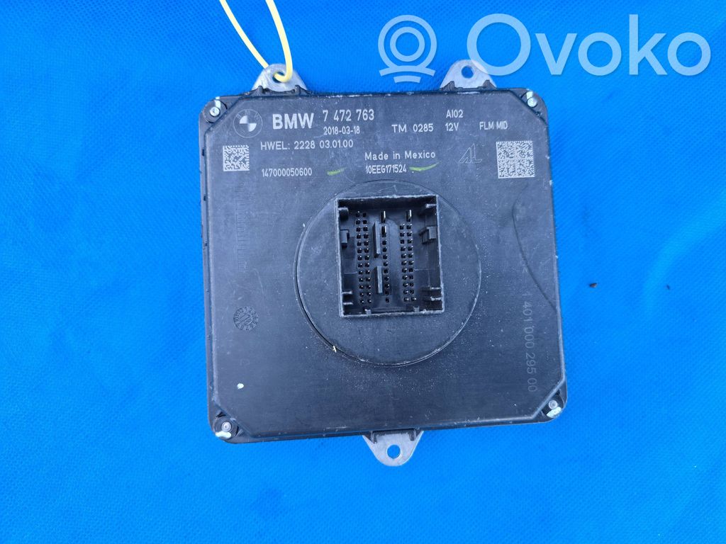 BMW 7 G11 G12 Moduł sterujący statecznikiem LED 