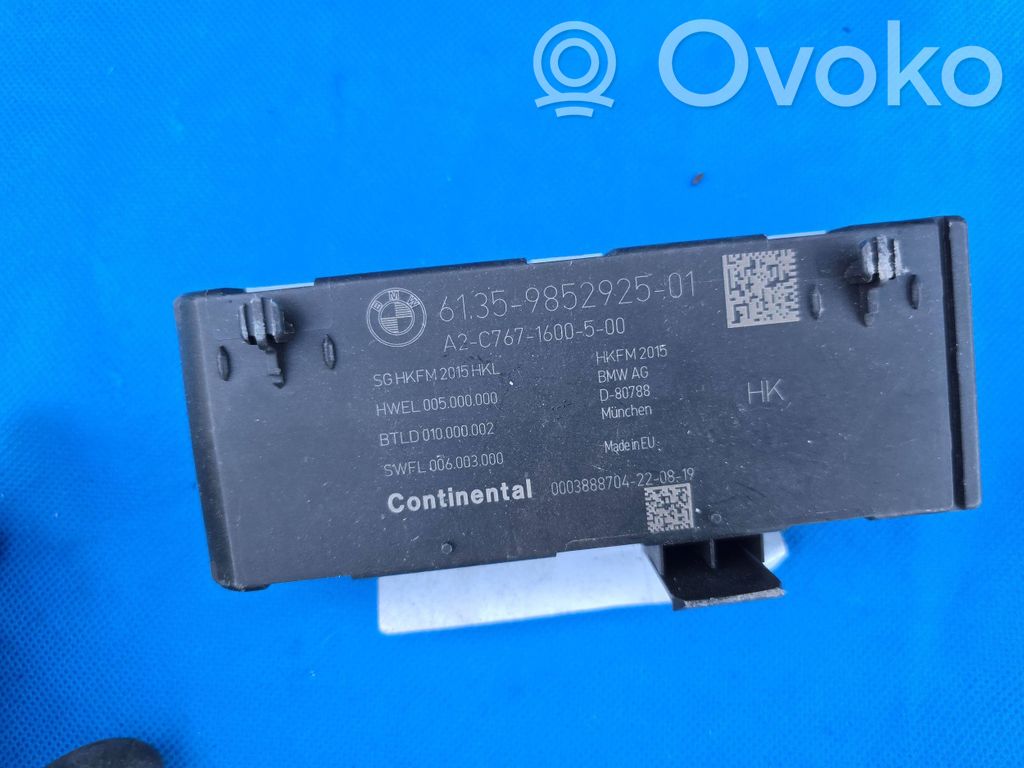 Tailgate/trunk control unit/module   9852925,A2C7671600500
