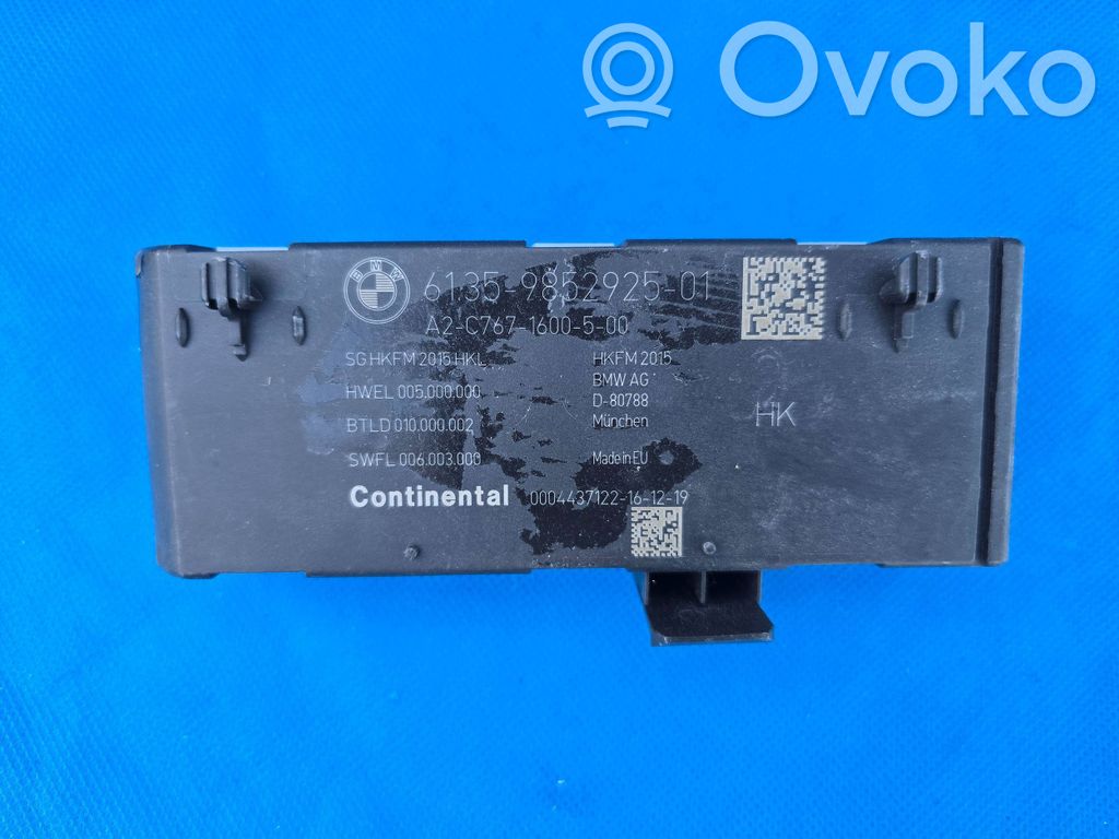 Tailgate/trunk control unit/module   9852925,SGHKFM2015HK,A2C7671600500