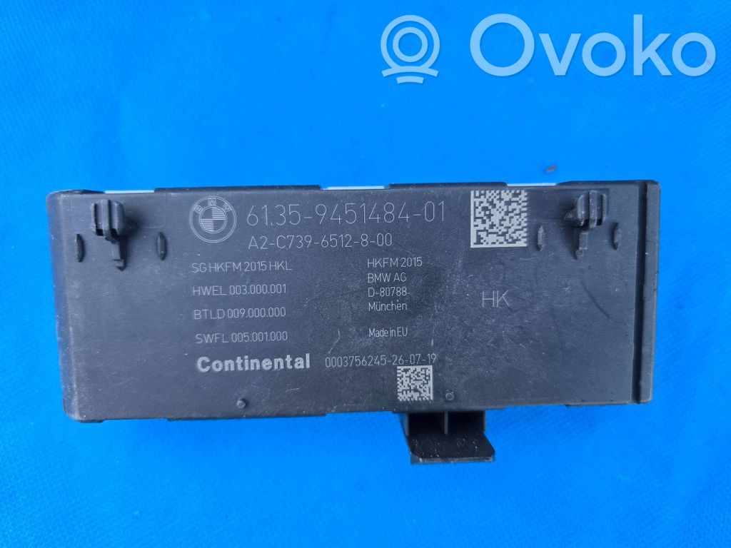 Tailgate/trunk control unit/module   9451484,SGHKFM2015H,A2C7396512800