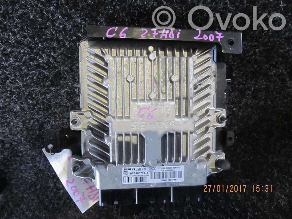 Citroen C6 Engine control unit/module 