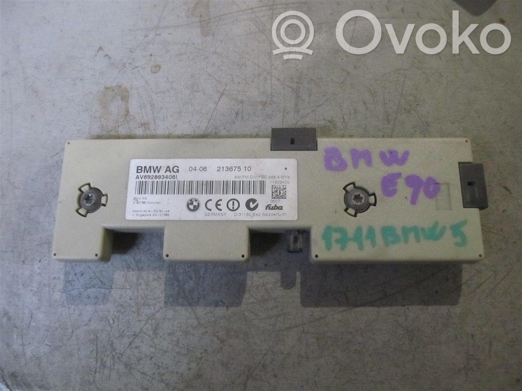BMW 3 E90 E91 Antenos stiprintuvas 