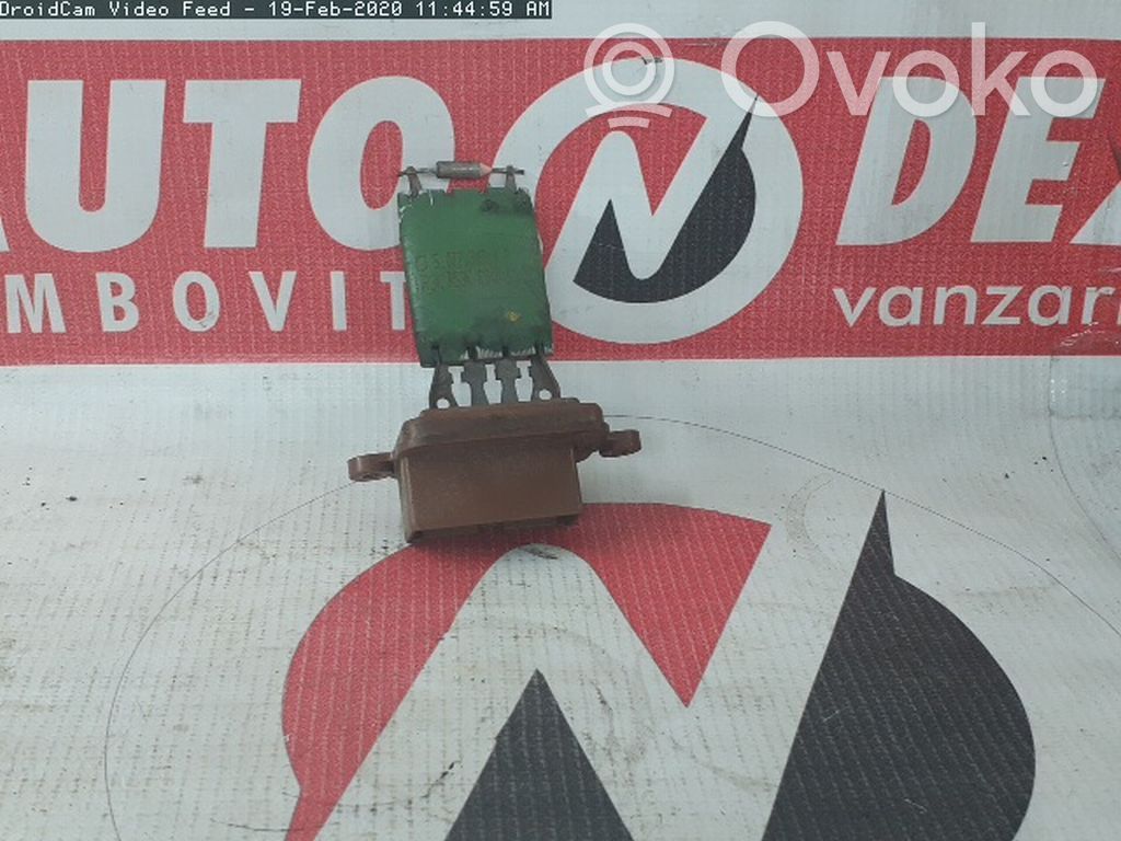 Fiat Stilo Heater blower motor/fan resistor 