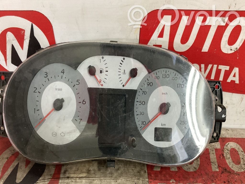 Renault Clio III Speedometer (instrument cluster) 