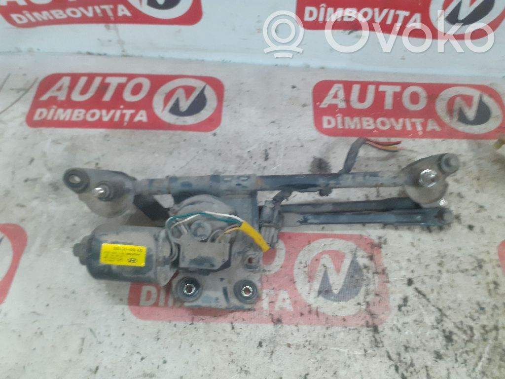 Hyundai Getz Wischergestänge Wischermotor vorne 