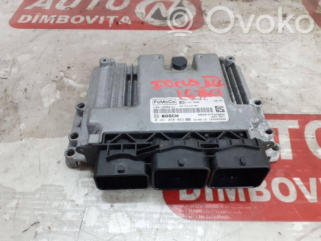 Engine control unit/module   12A650,CV6Q12A650AJ