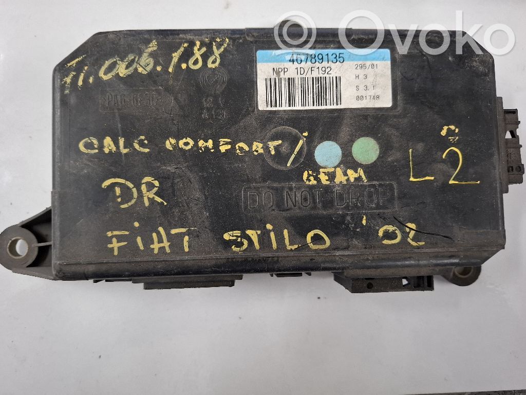 Fiat Stilo Unité de commande module de porte 