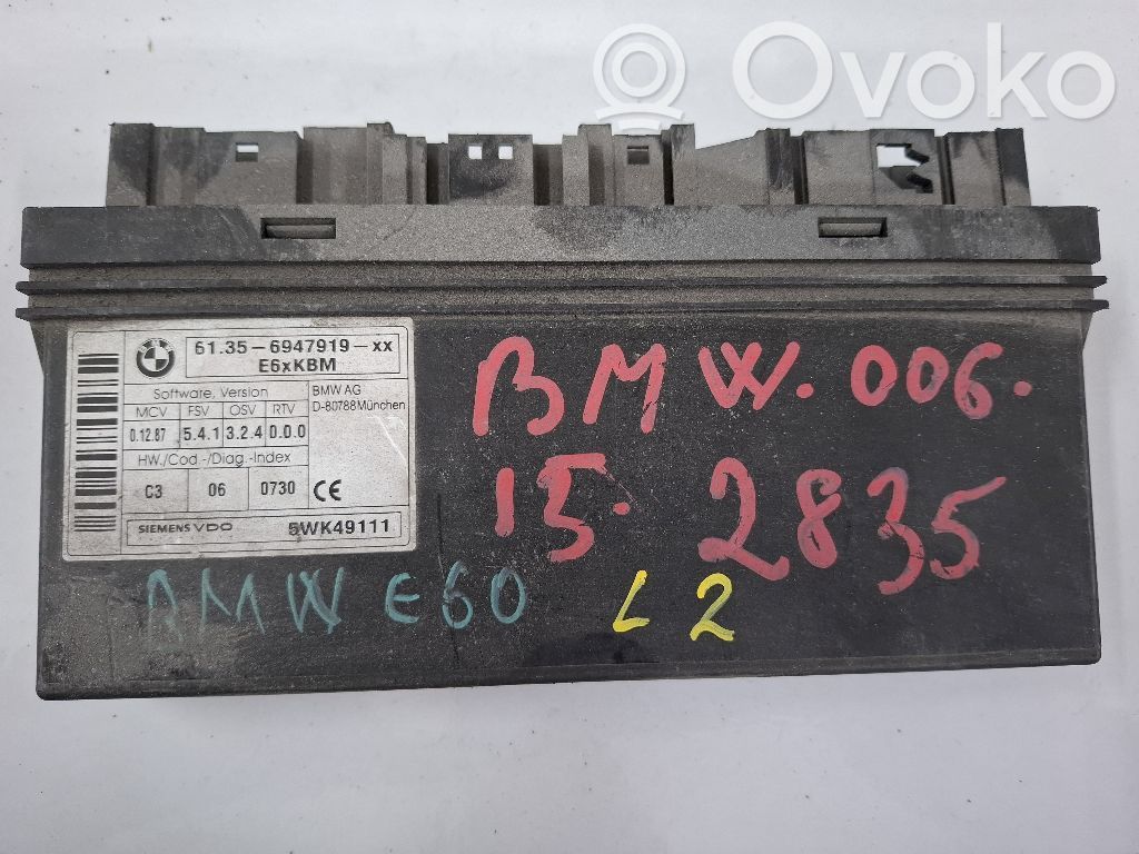 BMW 3 E90 E91 Comfort/convenience module 