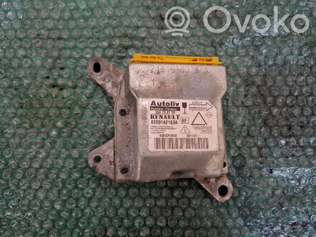 Renault Laguna II Sterownik / Moduł Airbag 