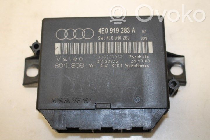 Unité de commande, module PDC aide au stationnement   4E0910283,4E0910283