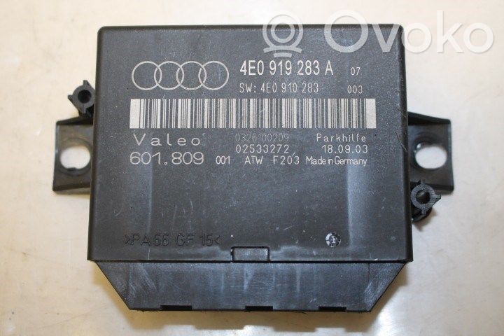 Unité de commande, module PDC aide au stationnement   4E0910283,4E0910283