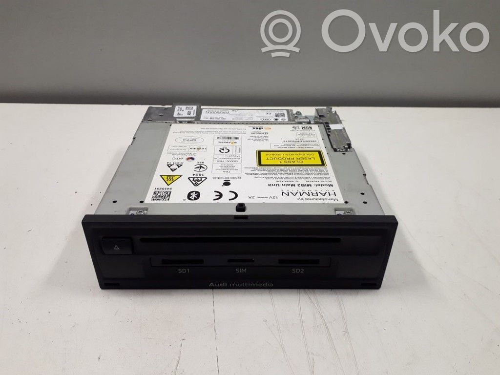 Audi SQ7 Head unit multimedia control 