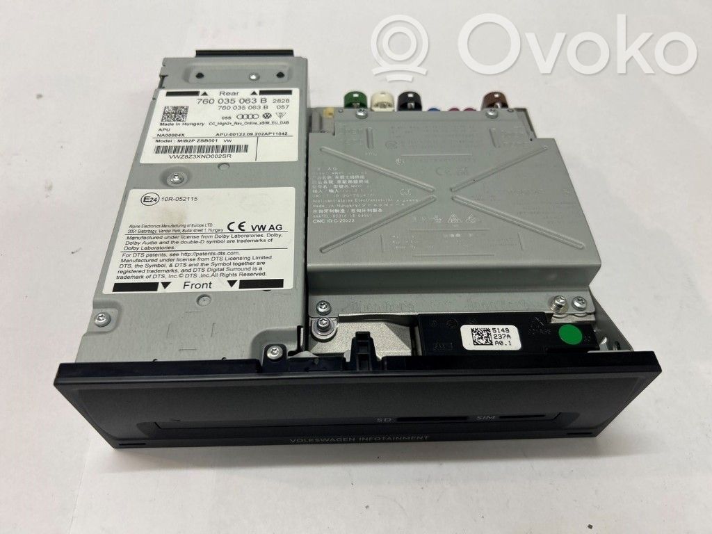 Volkswagen Touareg I Panel radia 