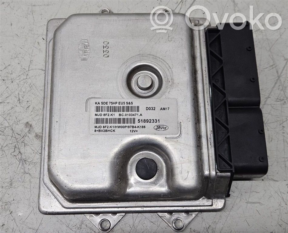 Ford Ka Calculateur moteur ECU 