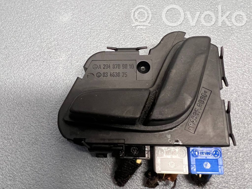Mercedes-Benz C W204 Interruptor de control del asiento 