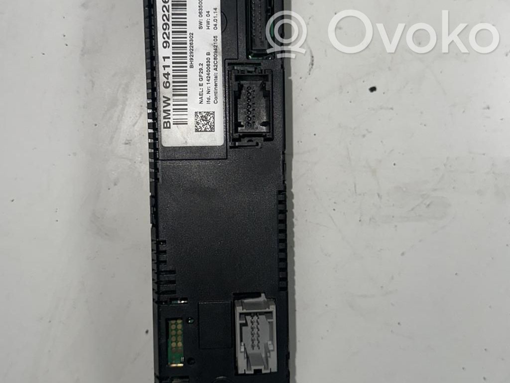 BMW X1 E84 Climate control unit 