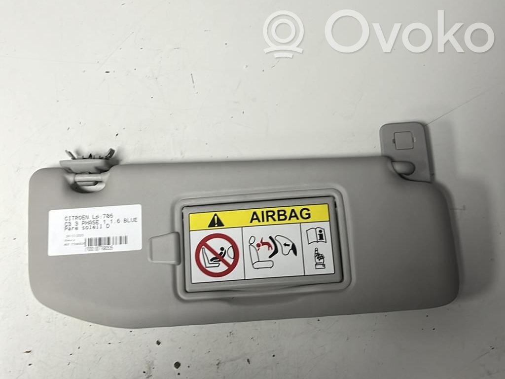 Citroen C3 Saulessargu panelis 