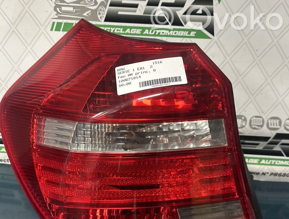 BMW 1 E81 E87 Aizmugurējais lukturis virsbūvē 