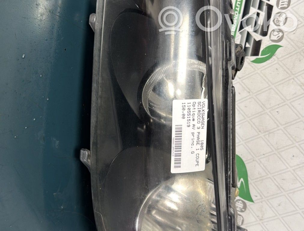 Volkswagen Scirocco Headlight/headlamp 