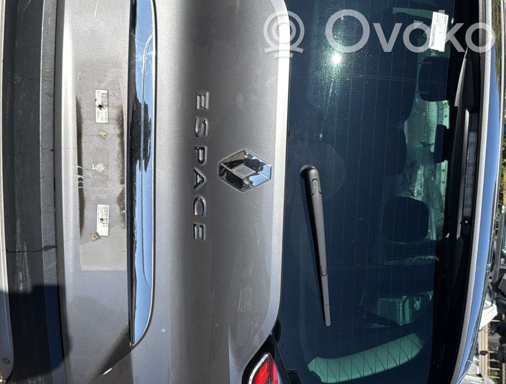 Renault Espace V (RFC) Puerta del maletero/compartimento de carga 