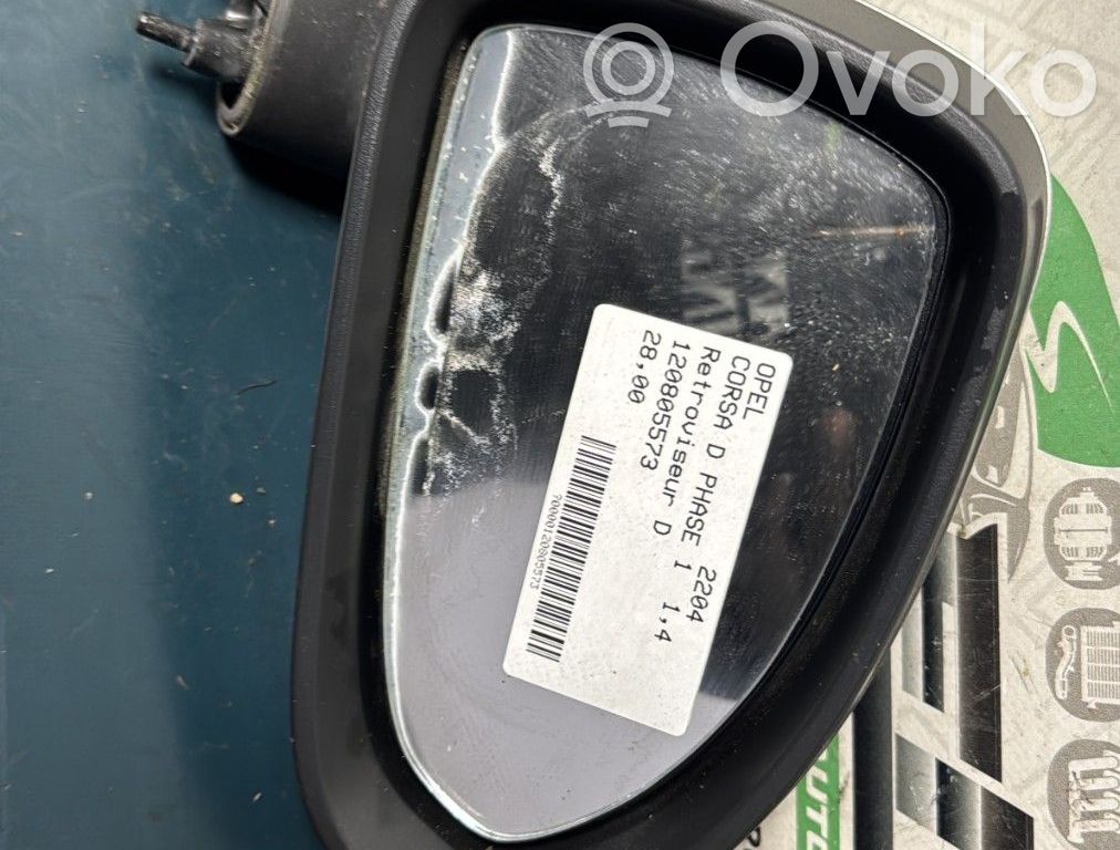 Opel Corsa D Manualne lusterko boczne drzwi przednich 