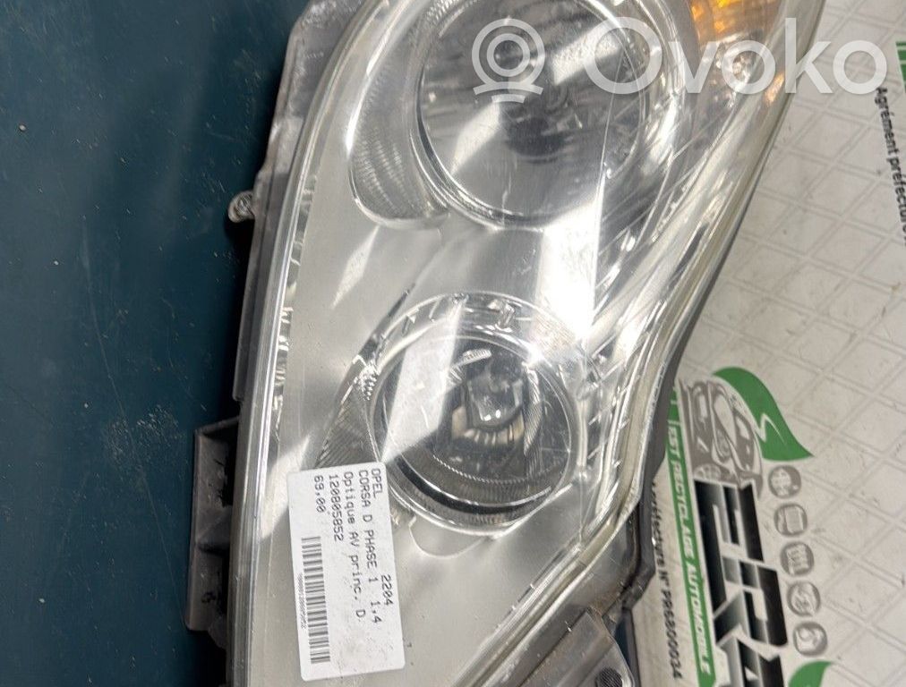 Opel Corsa D Headlight/headlamp 