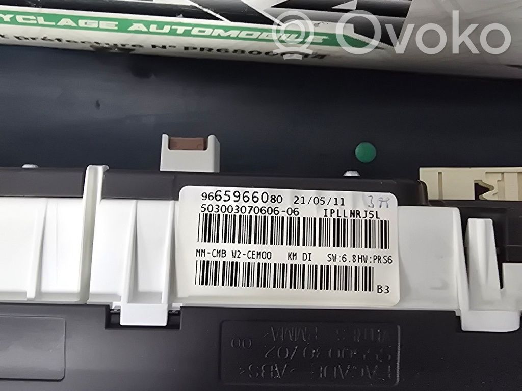 Peugeot 508 Compteur de vitesse tableau de bord 