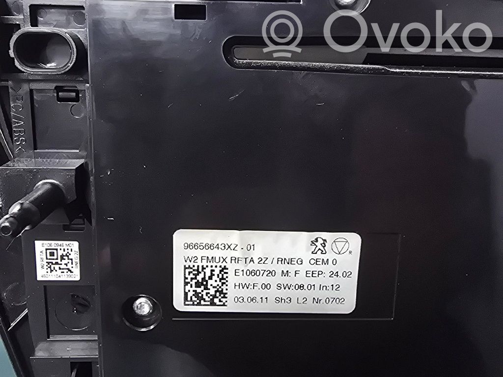Peugeot 508 Climate control unit 