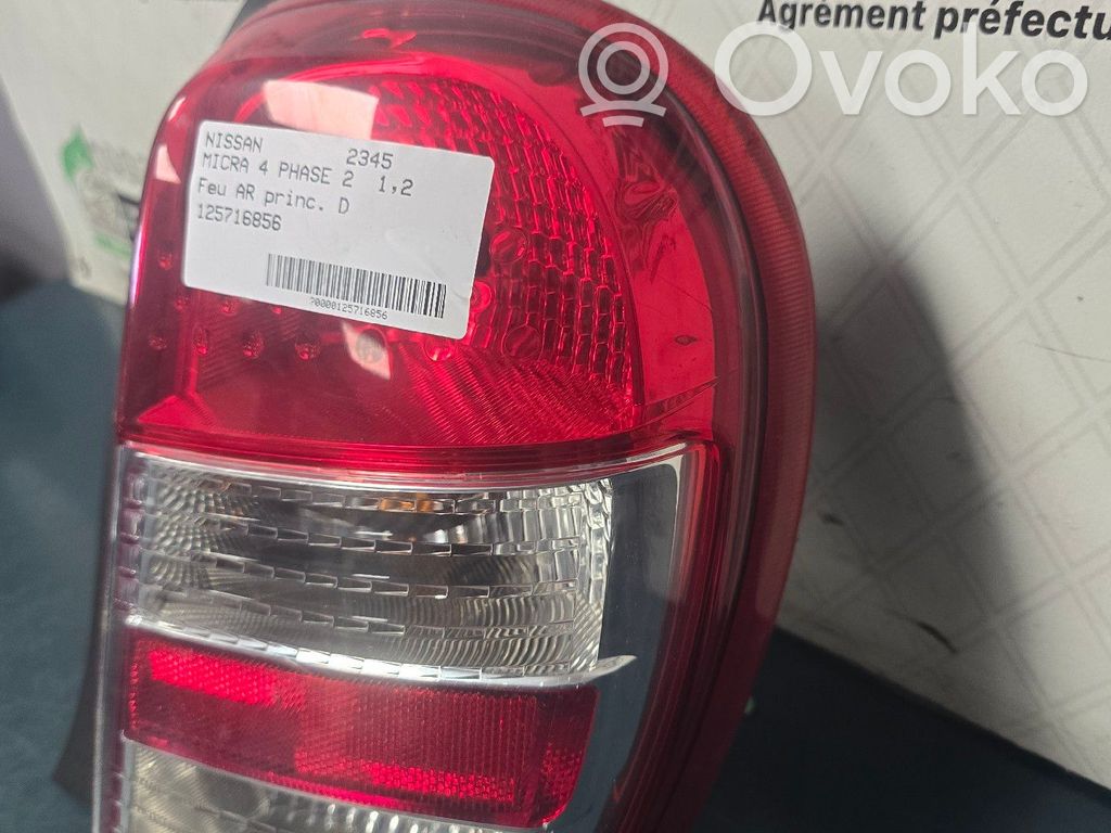 Nissan Micra Lampă spate în caroserie 