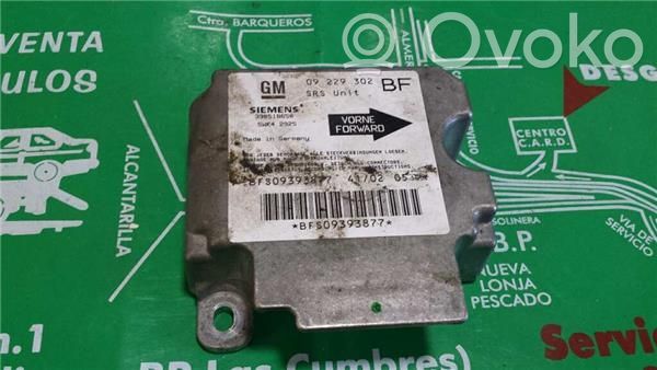 Opel Astra G Airbag control unit/module 