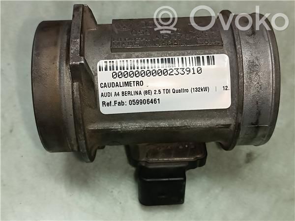 Audi A4 S4 B6 8E 8H Przepływomierz masowy powietrza MAF 