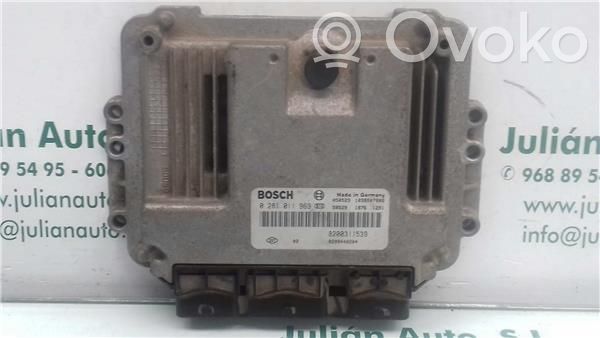 Renault Laguna II Komputer / Sterownik ECU silnika 