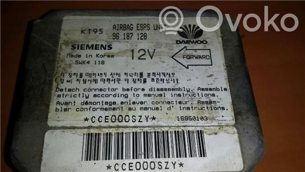 Airbag control unit/module   96187128