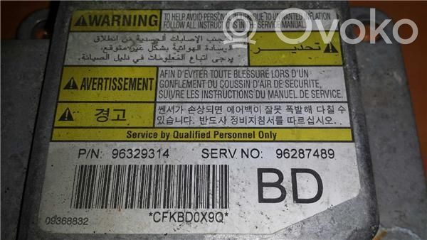 Chevrolet Nubira Airbag control unit/module 