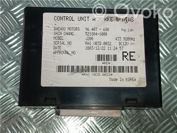 Daewoo Nubira Centralina/modulo motore ECU 