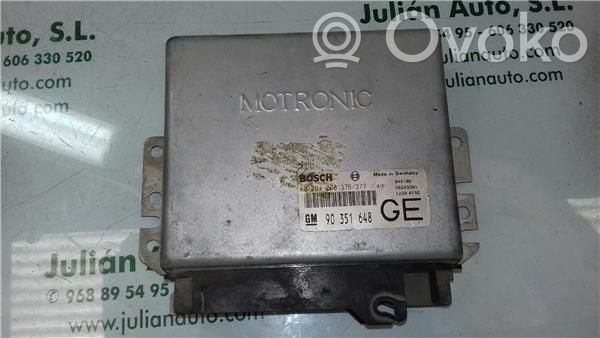 Engine control unit/module ECU   90351648,261200376377BOSCH