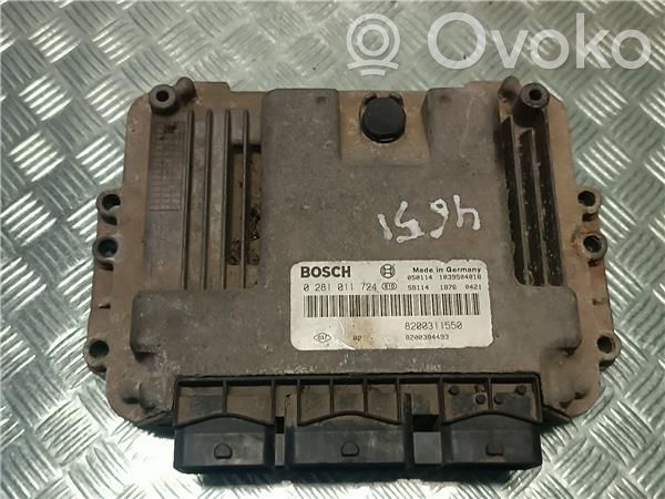 Unidad de control/módulo ECU del motor   8200311550,2810011724BOSCH