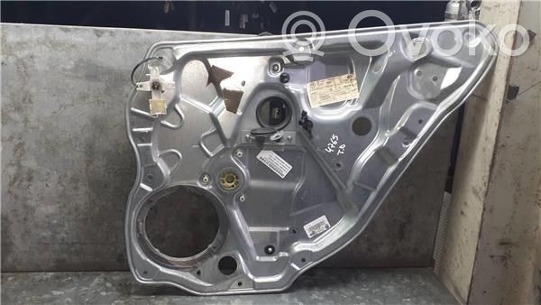 Volkswagen Polo IV 9N3 Rear door window regulator with motor 