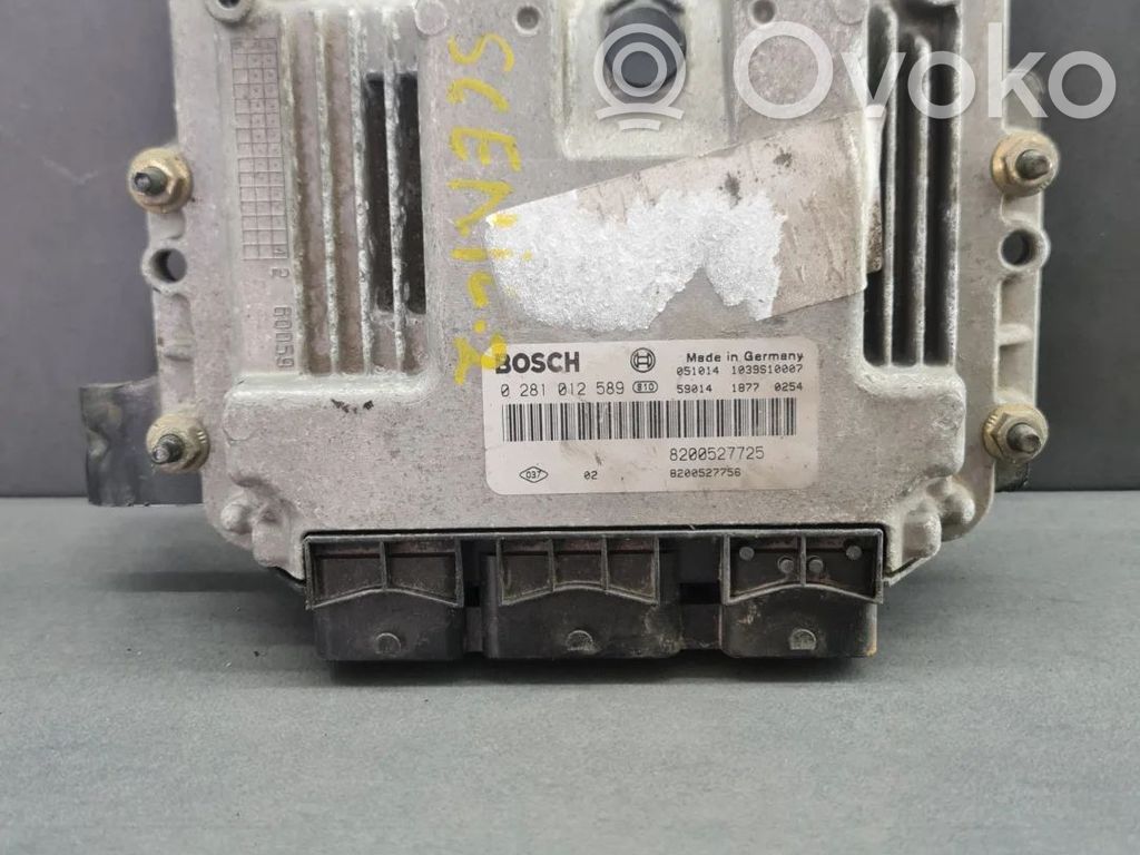 Renault Scenic II -  Grand scenic II Galios (ECU) modulis 