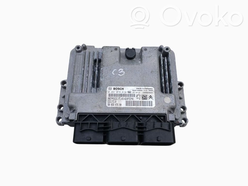 Citroen C3 Engine control unit/module ECU 