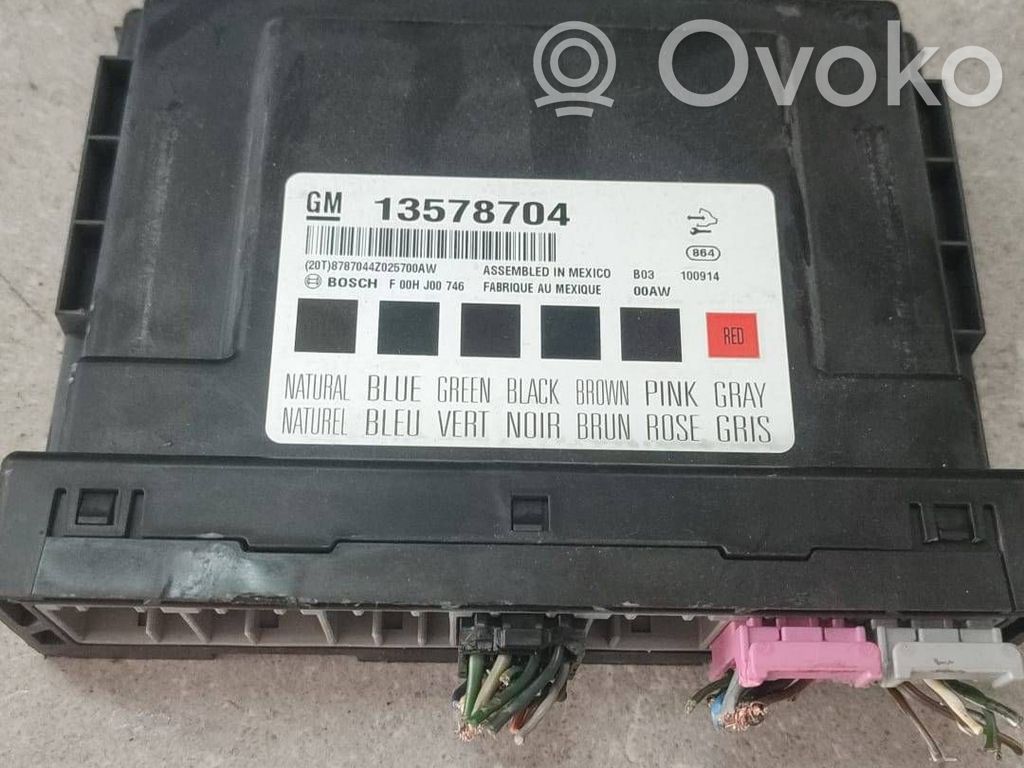 Opel Insignia A Module confort 