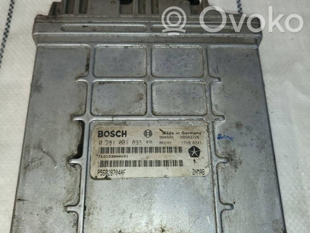 Jeep Cherokee Engine control unit/module 