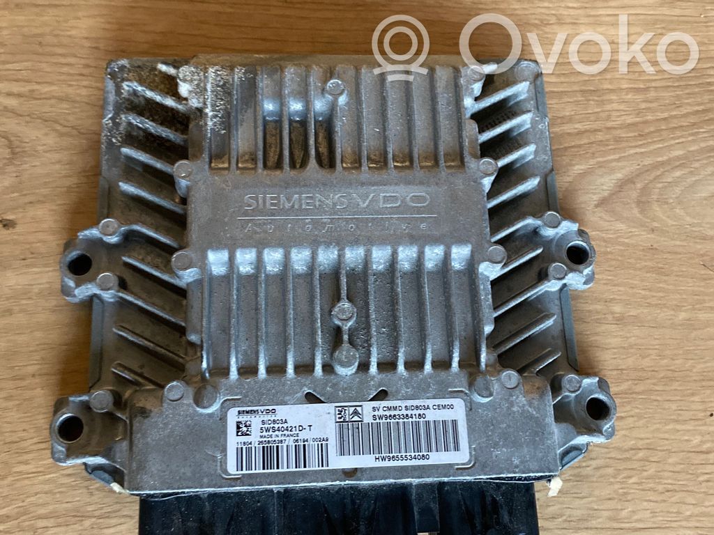 Peugeot 307 Engine control unit/module 