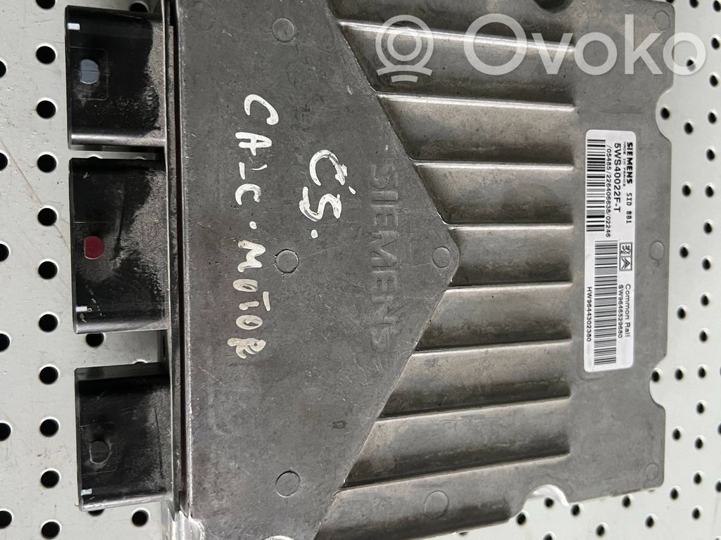 Citroen C5 Engine control unit/module 