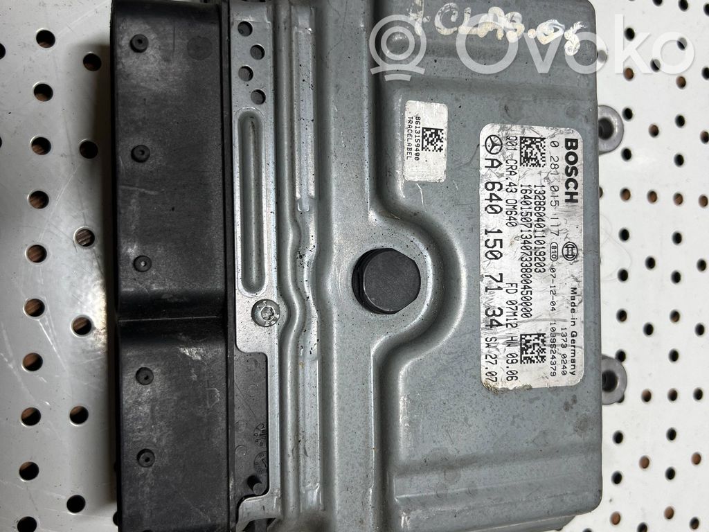 Mercedes-Benz A W169 Komputer / Sterownik ECU silnika 